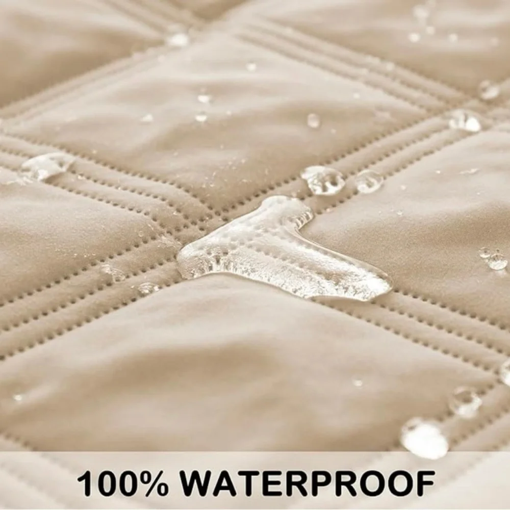 SUNNYTEX Waterproof & Reversible Dog Bed Cover Sofa, Cover Furniture Protector
